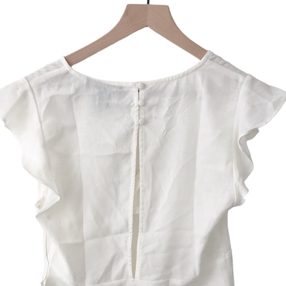 NWT MODCLOTH Just What I Needed Flutter Sleeve Top - Picture 4 of 12